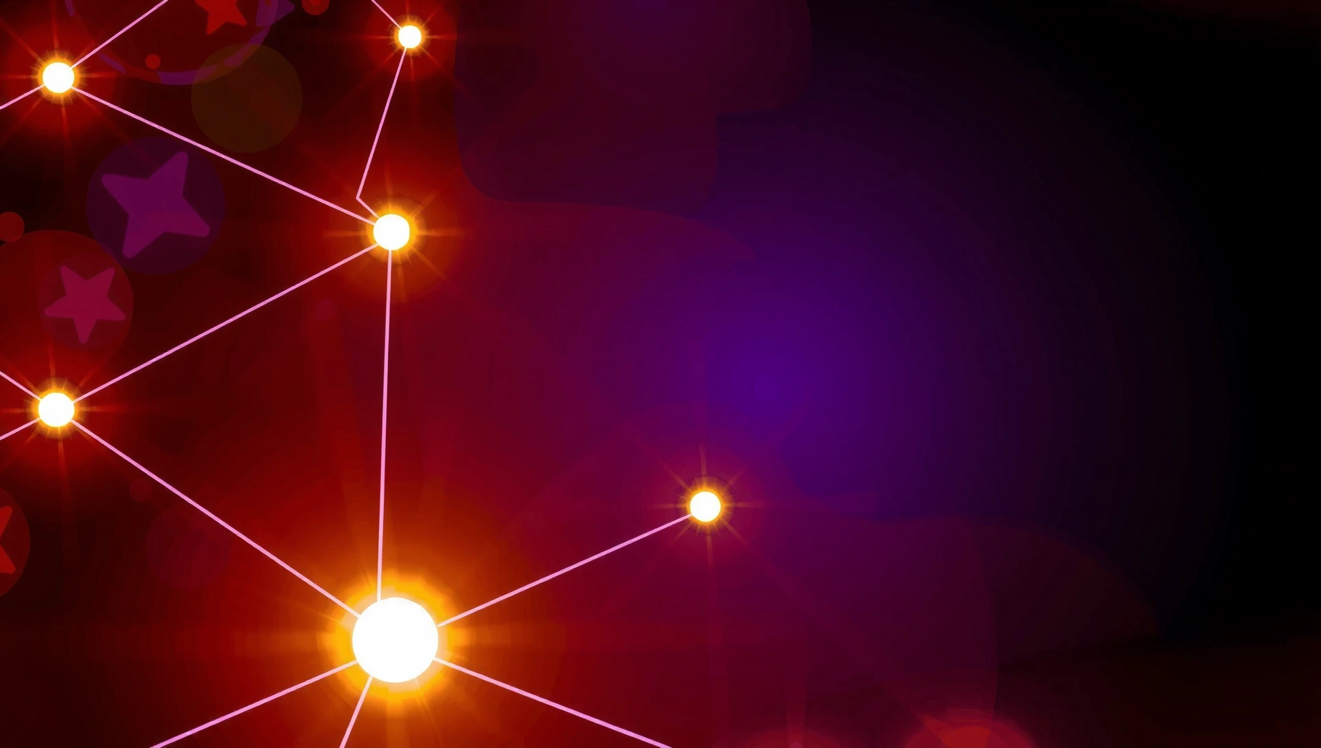 Abstract digital art background with glowing lines and geometric shapes, representing creativity and innovation