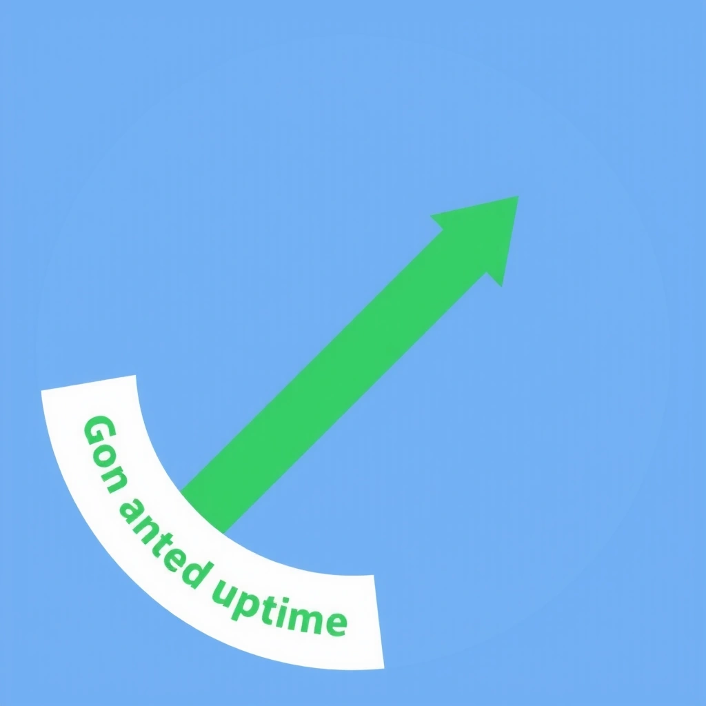 Guaranteed uptime icon