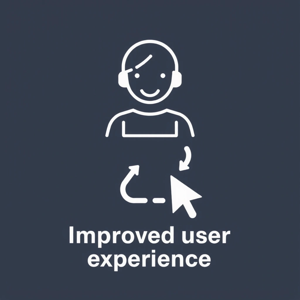Improved user experience icon
