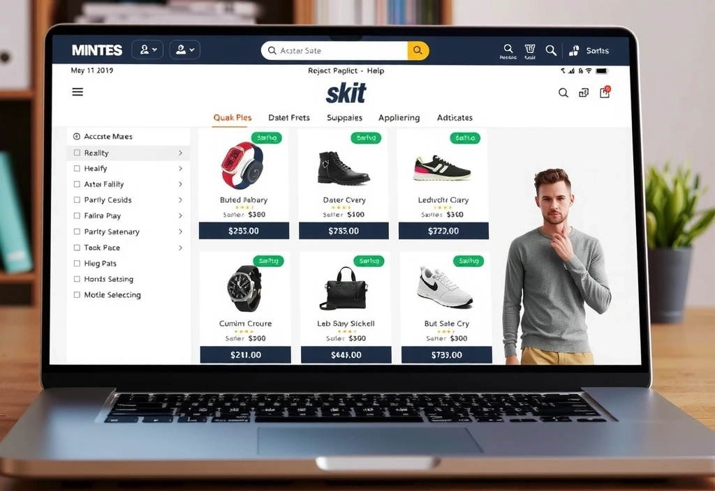 E-commerce platform development project