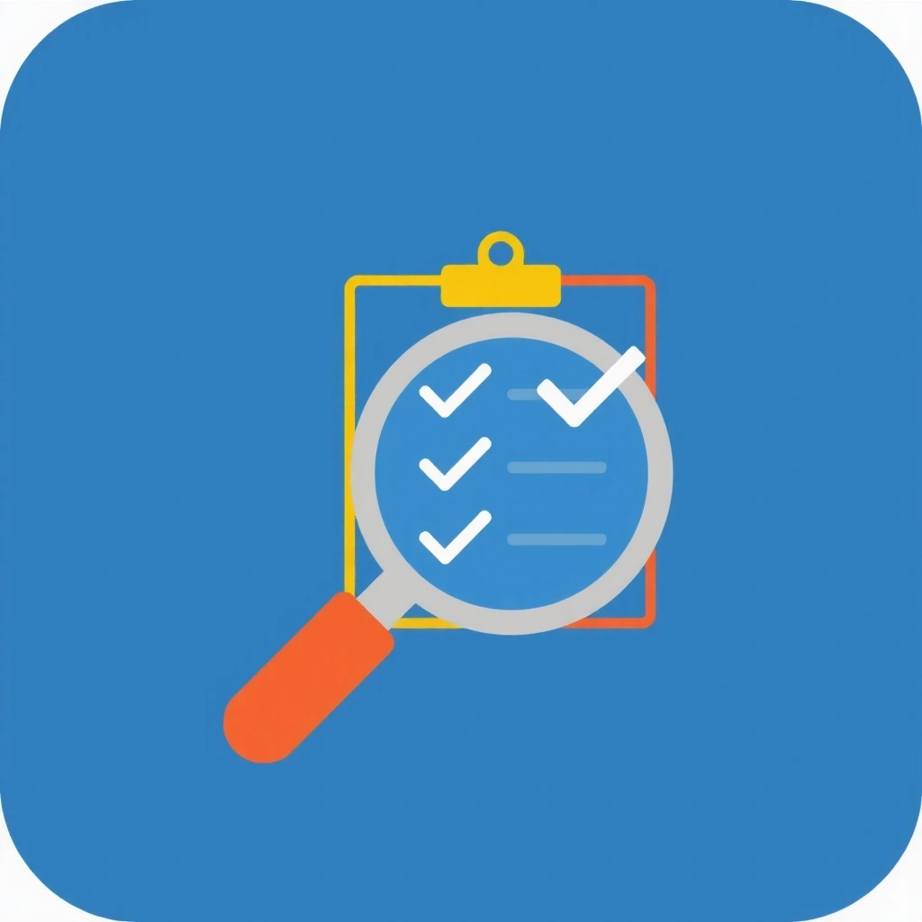 Quality assurance and testing phase icon